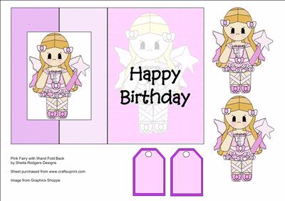Pink Fairy with Wand