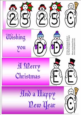 25 Dec Snowman Book 3