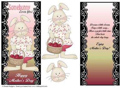 Mother's Day Bunny Dl with Insert and Verse 2