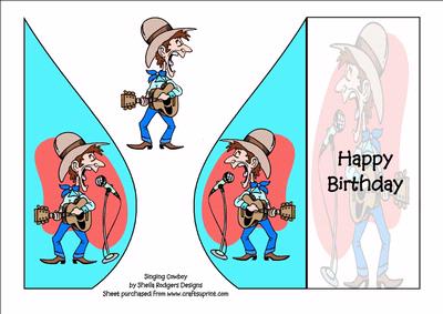 Singing Cowboy, Male, Line Dancing