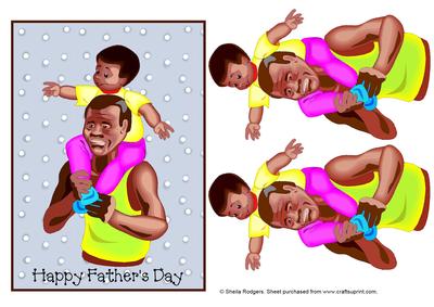 Father's Day Decoupage 1