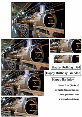 Steam Train (skukuza), Dad, Grandad, Birthday