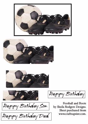 Football and Boots, Son, Dad