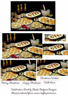 Celebration Food, Champagne, Party
