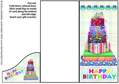 Voucher Card - Stack of Gifts