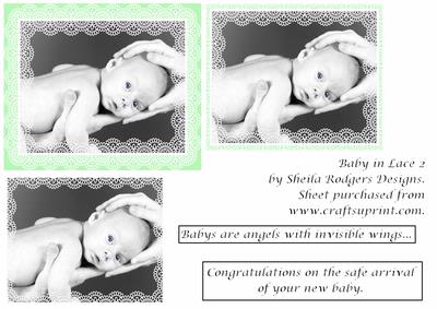 Baby in Lace 2, Blue Eyes