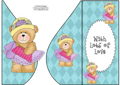 Chubby Girly Bear Teardrop 3