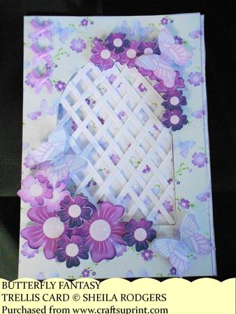 Butterfly Fantasy - Trellis Card Kit