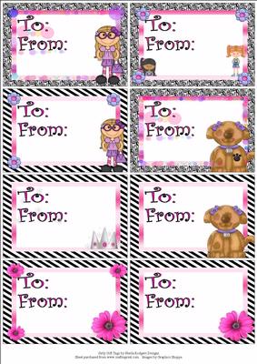 Girly Gift Tags