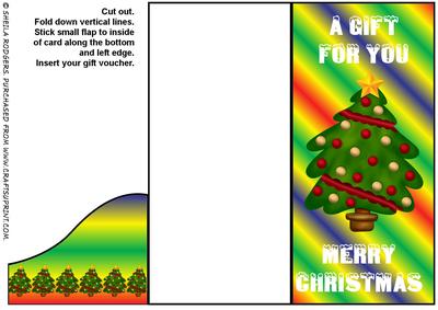 Voucher Card - Christmas Tree