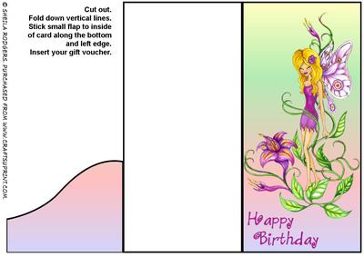 Voucher Card - Flower Fairy