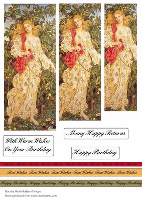 Flora, Girl with Flowers