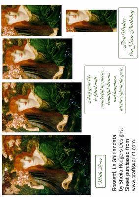 Rossetti, La Ghirlandata