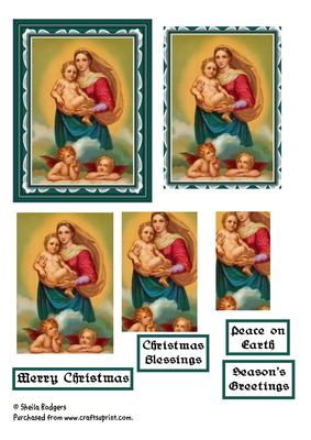 Religious Christmas Pyramid