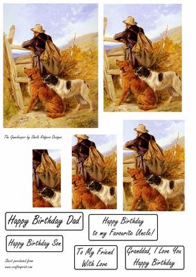 The Gamekeeper, Dad, Son, Uncle, Friend, Granddad