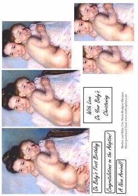Mother and Baby 1, Adoption, 1st Birthday, Christening, Birth