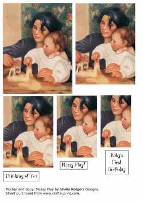 Mother and Baby, Messy Play
