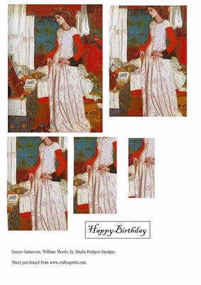 Queen Guinevere, William Morris