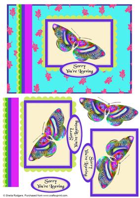 Sorry You're Leaving Butterfly