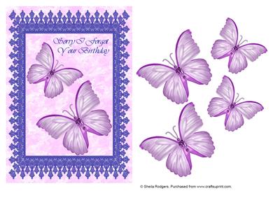 Belated Birthday Butterflies 2