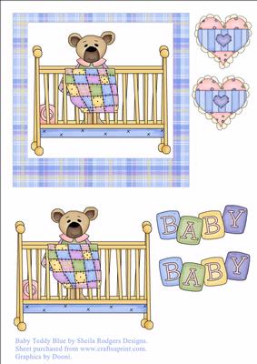 Baby Teddy Blue