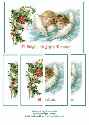 Christmas Angels with Holly