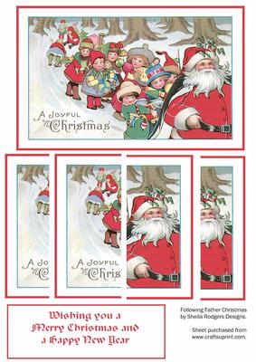 Following Father Christmas