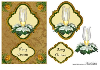 Christmas Candle Lamp