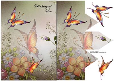 Butterfly Layer Card 2