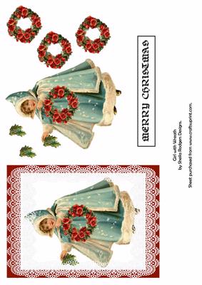 Girl with Wreath