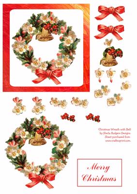 Christmas Wreath with Bell