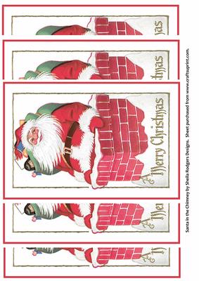 Santa in the Chimney