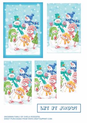 Snowman Family