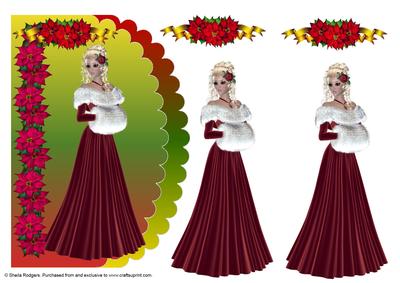 Red Velvet Christmas Beauty