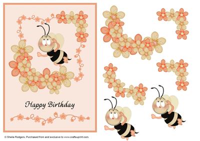 Bee Blossom Birthday