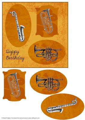 Male Musical Quick Card