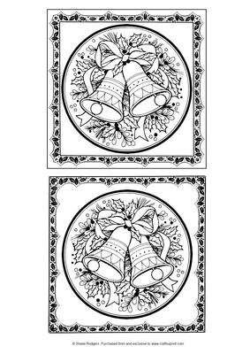 Digital Stamps - Christmas Bells