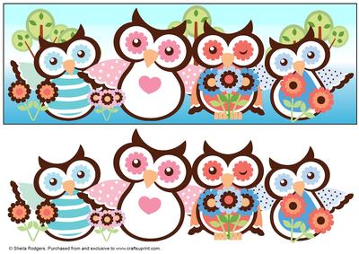 Large Dl Owl Family