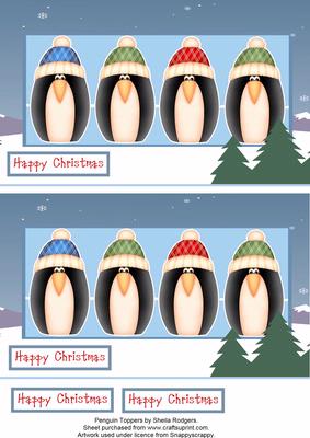 Penguins Toppers