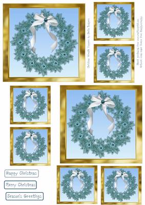 Christmas Wreath Toppers