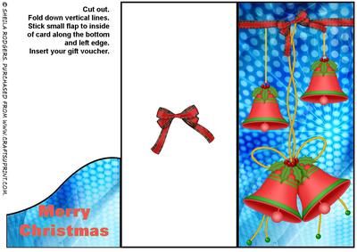 Christmas Bells Voucher Card