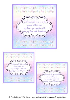 Pregnancy Congratulations Toppers 2