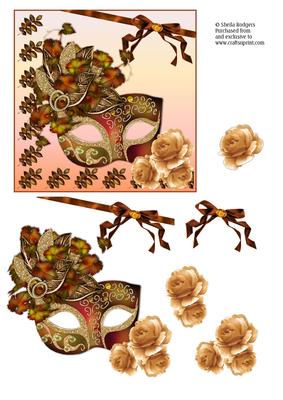 Autumn Carnival Mask