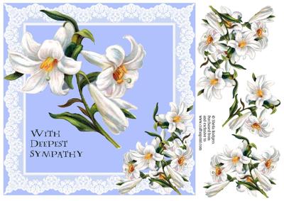 Lilies and Lace Sympathy - Male