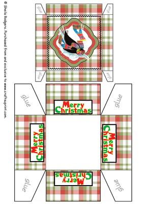 Tartan Christmas Gift Box 4