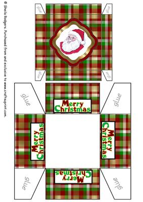 Tartan Christmas Gift Box 5