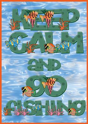 A4 Fishing - Keep Calm