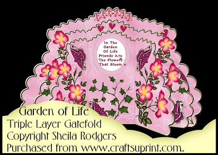 Triple Layer Gatefold - Garden of Life