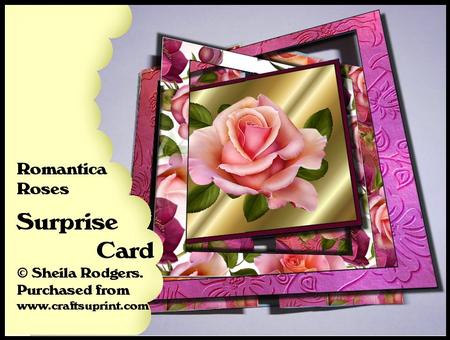Surprise Card - Romantica Roses