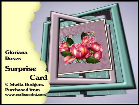 Surprise Card - Gloriana Roses